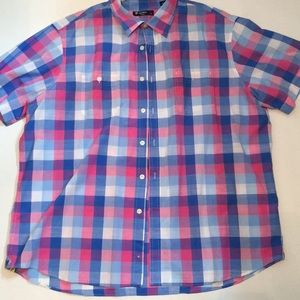 Cremieux, button-down shortsleeved shirt